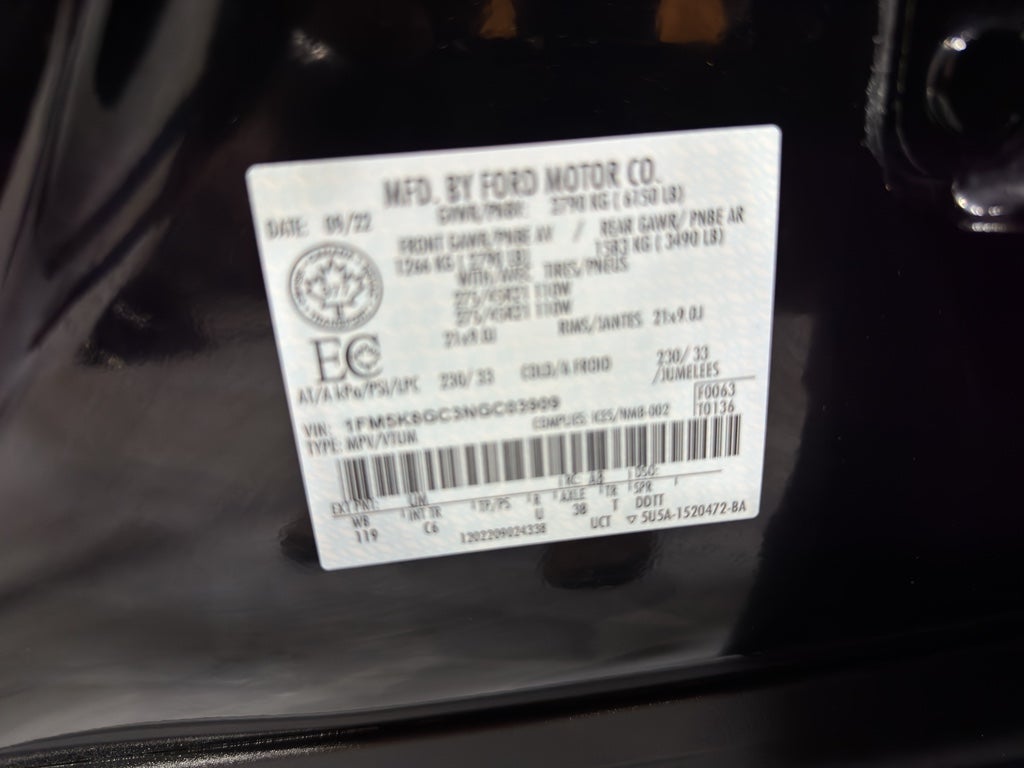 2022 Ford Explorer ST