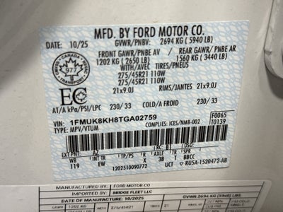 2026 Ford Explorer ST-Line
