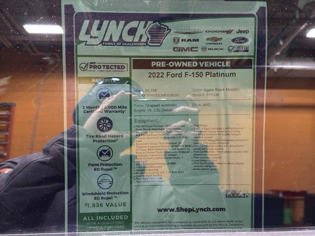 2022 Ford F-150 Platinum