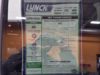 2022 Chevrolet Colorado ZR2