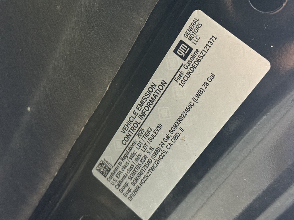 2025 Chevrolet Silverado 1500 LT