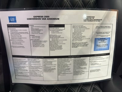 2026 Chevrolet Express Cargo WT