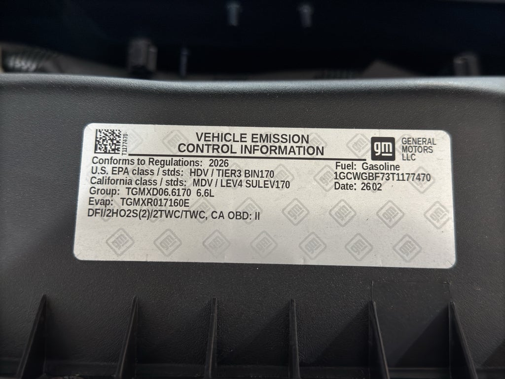 2026 Chevrolet Express Cargo WT