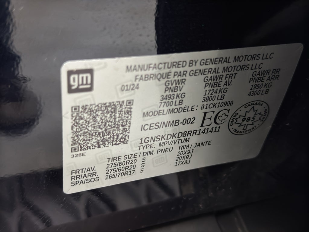 2024 Chevrolet Suburban Z71