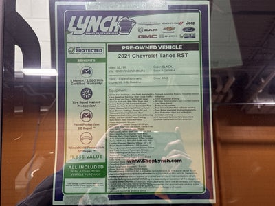 2021 Chevrolet Tahoe RST