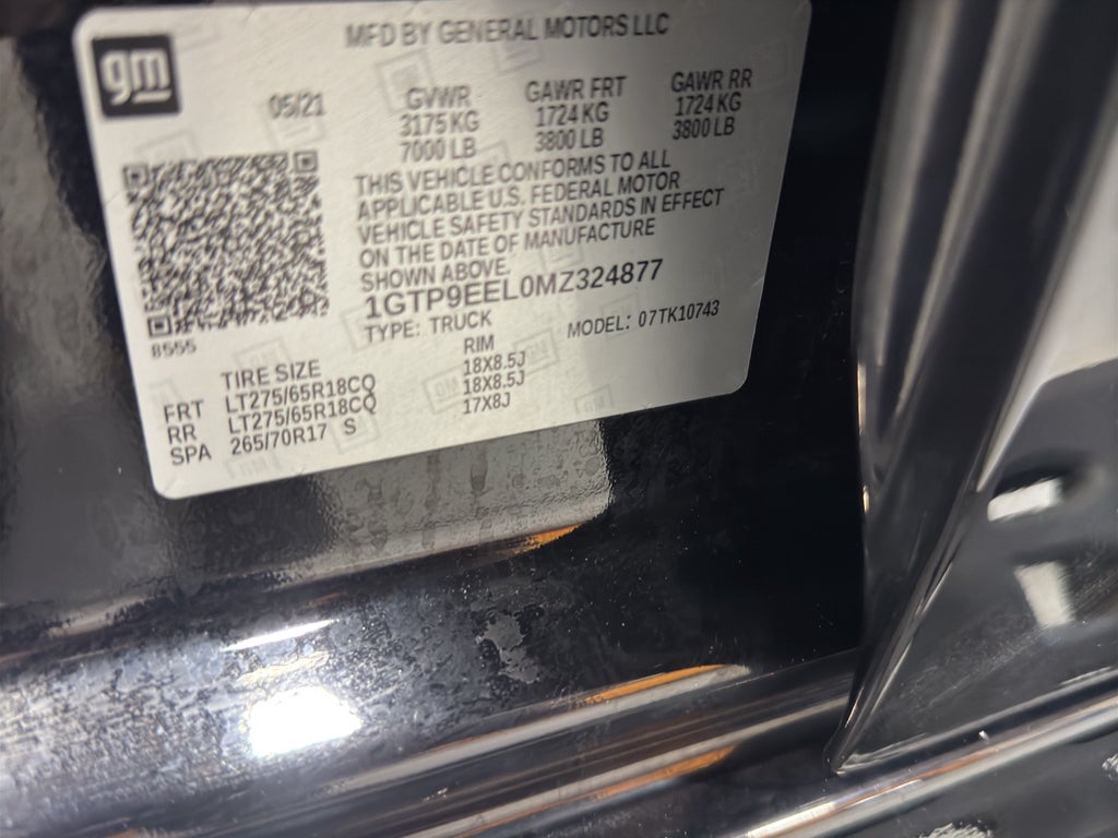 2021 GMC Sierra 1500 AT4