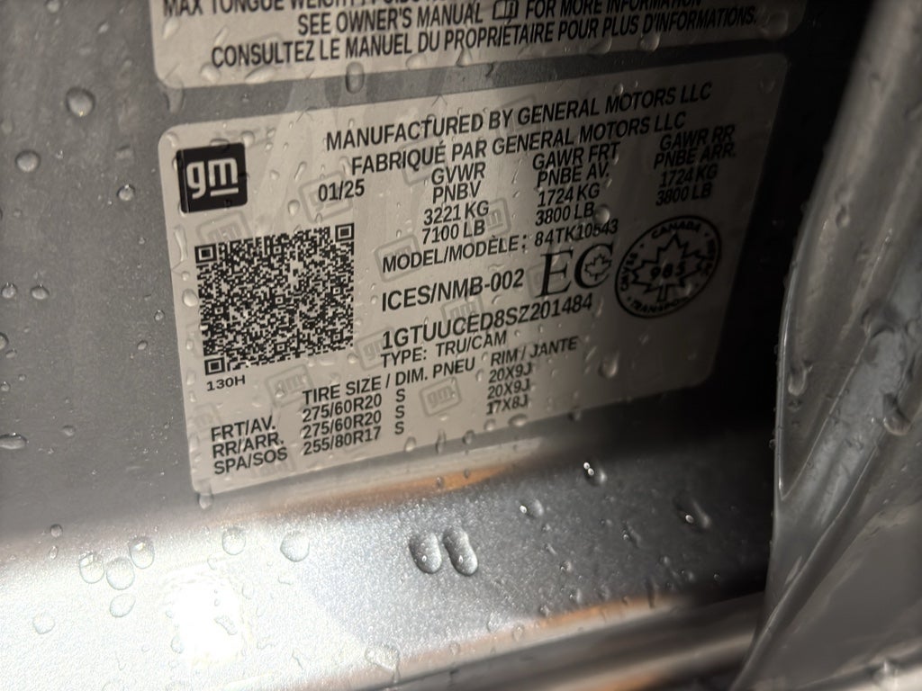 2025 GMC Sierra 1500 Elevation