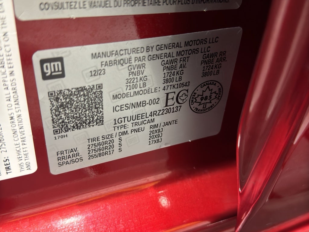 2024 GMC Sierra 1500 AT4