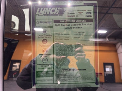 2021 Cadillac Escalade Premium Luxury Platinum