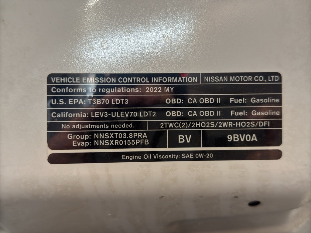 2022 Nissan Frontier PRO-4X