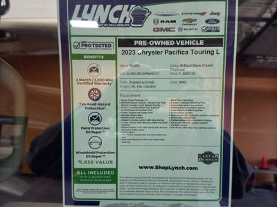 2023 Chrysler Pacifica Touring L