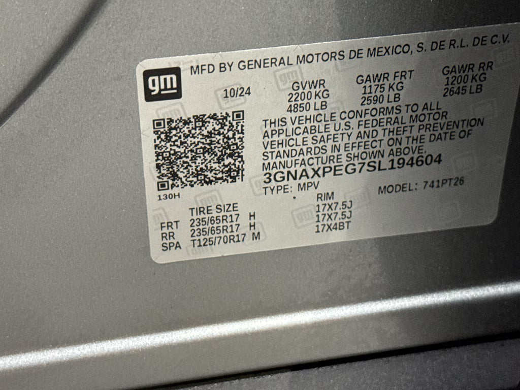 2025 Chevrolet Equinox LT