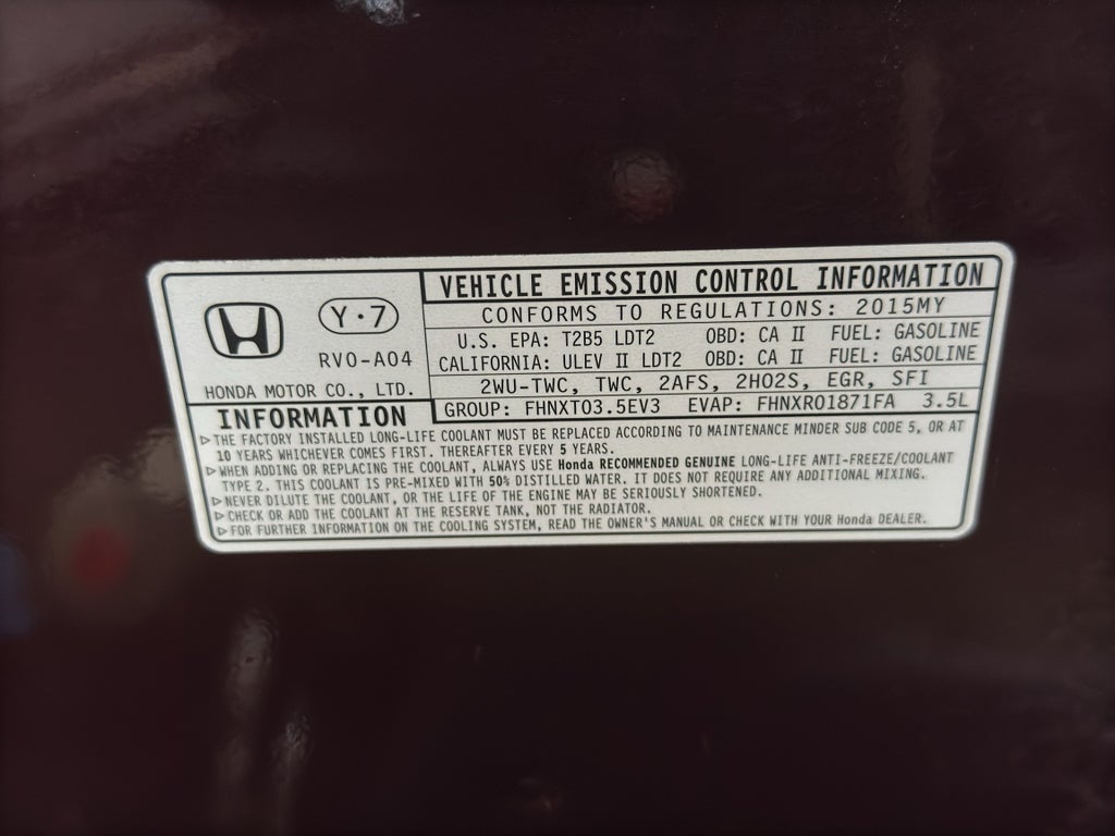 2015 Honda Odyssey EX-L