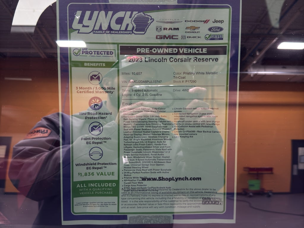 2023 Lincoln Corsair Reserve