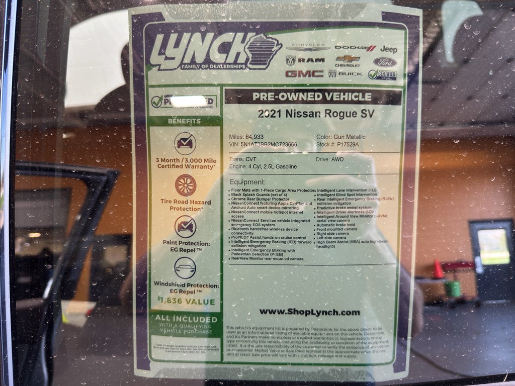 2021 Nissan Rogue SV