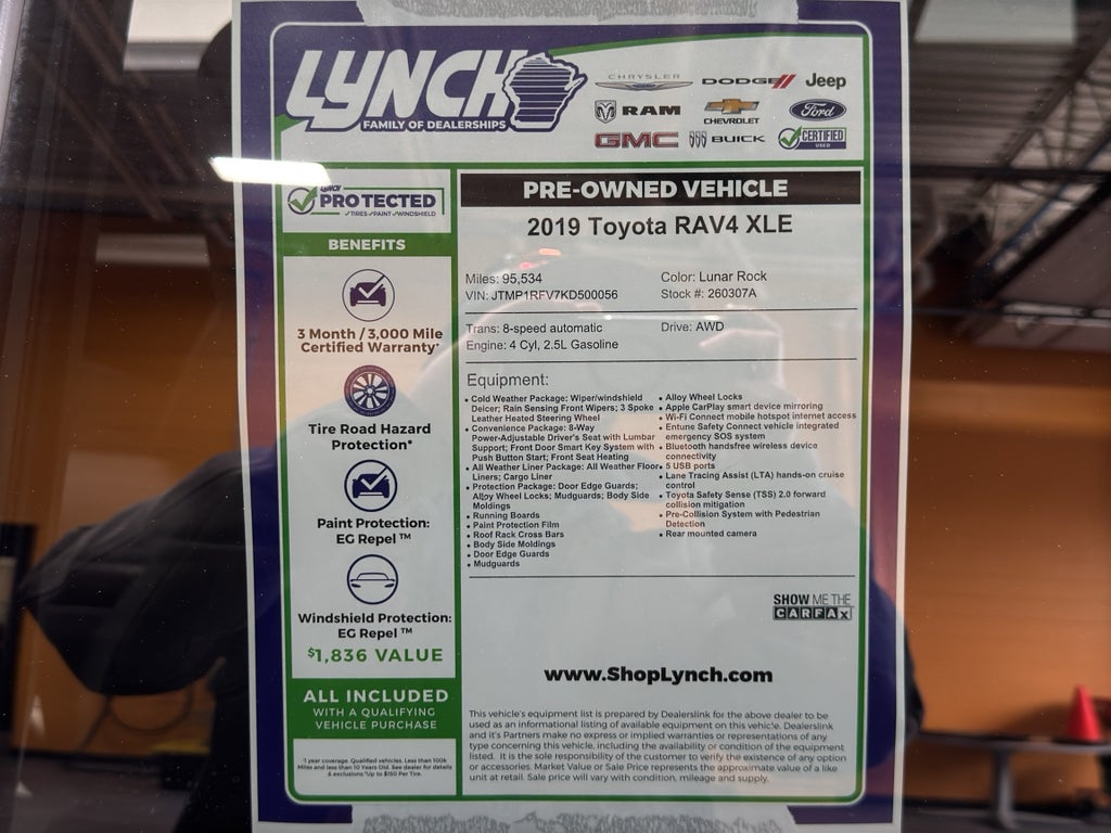 2019 Toyota RAV4 XLE