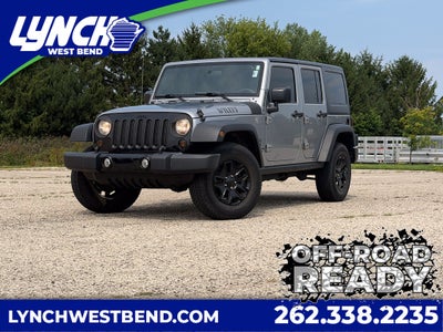 2017 Jeep Wrangler Unlimited Willy Wheeler 4x4
