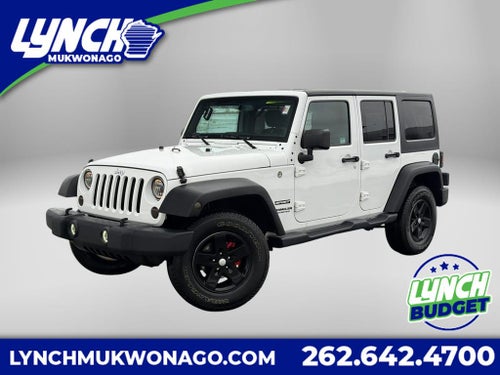 2016 Jeep Wrangler Sport
