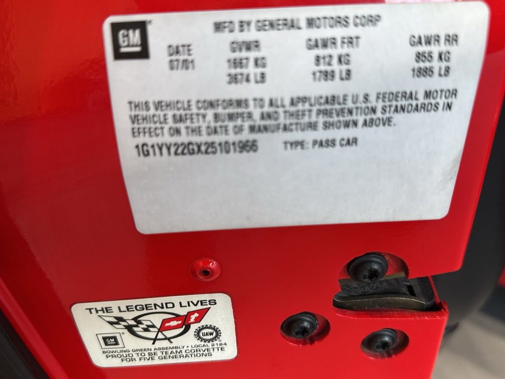 2002 Chevrolet Corvette BASE