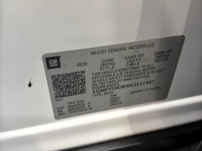 2019 Chevrolet Traverse LT Cloth