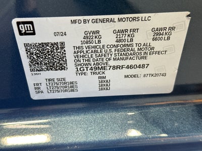 2024 GMC Sierra 2500 HD SLE