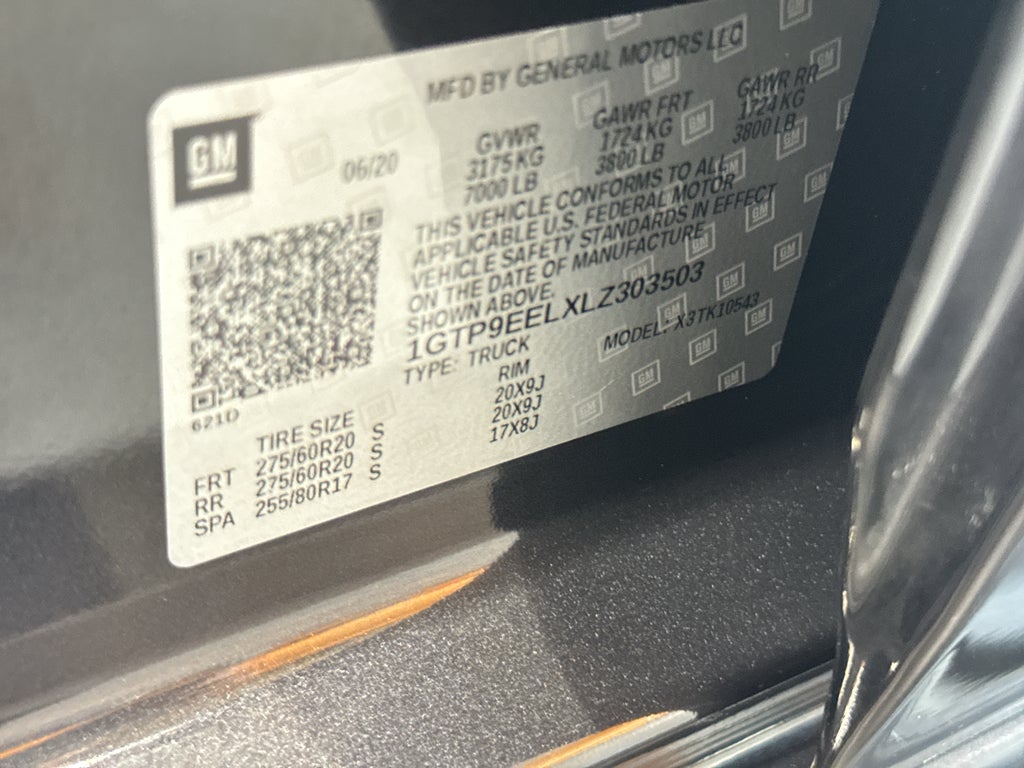 2020 GMC Sierra 1500 AT4