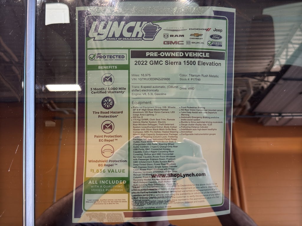 2022 GMC Sierra 1500 Elevation