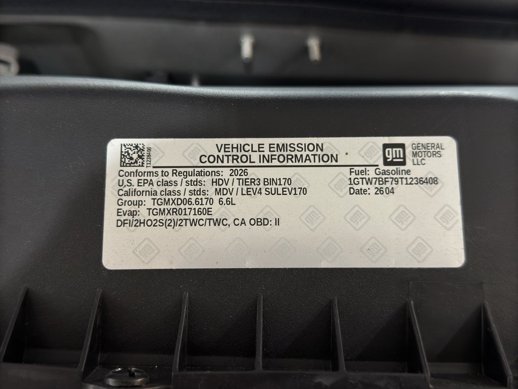 2026 GMC Savana Cargo Work Van