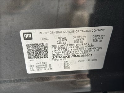 2021 Chevrolet Equinox LT