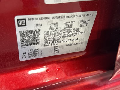 2025 GMC Sierra 1500 SLT
