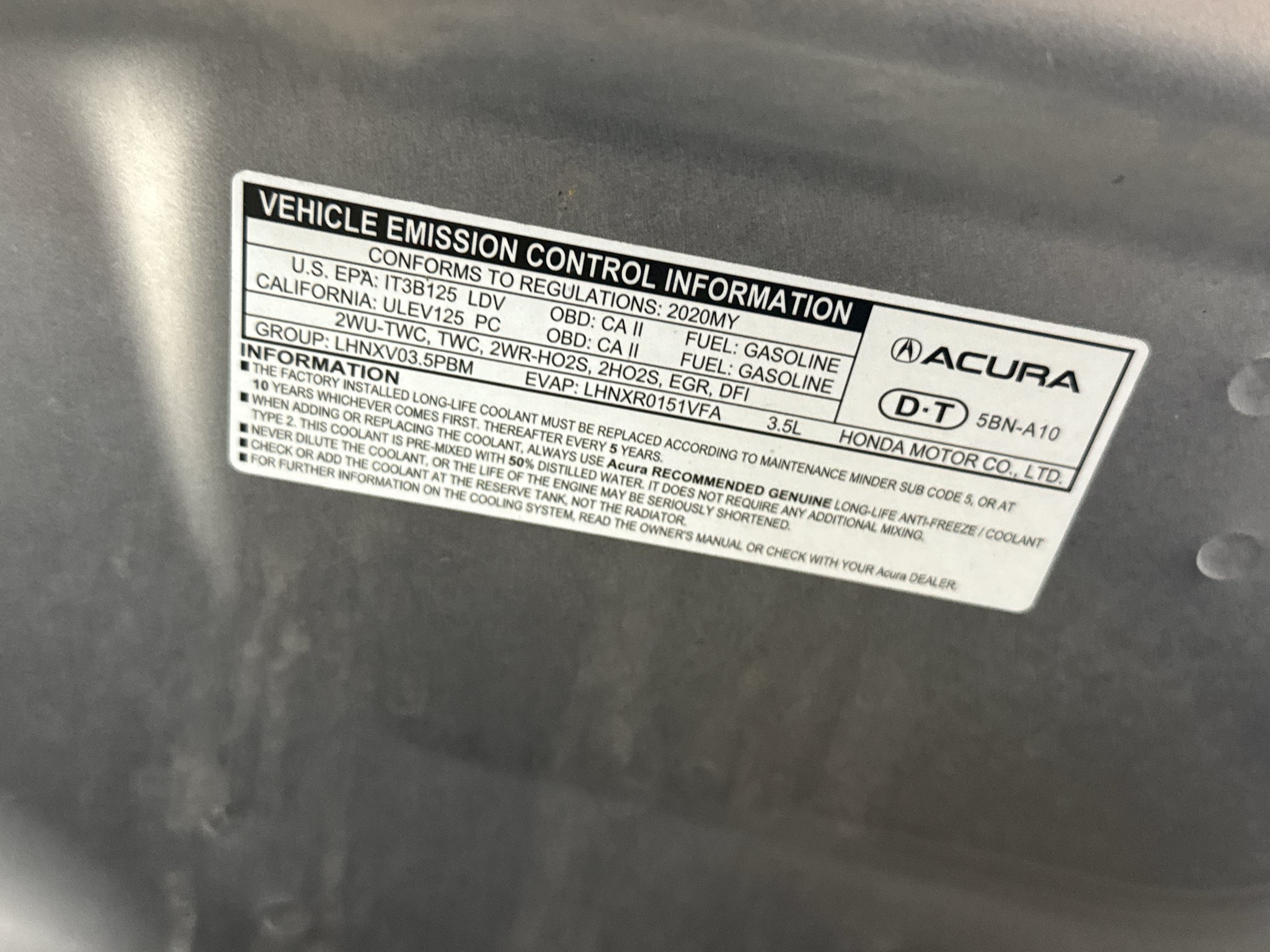 2020 Acura MDX BASE