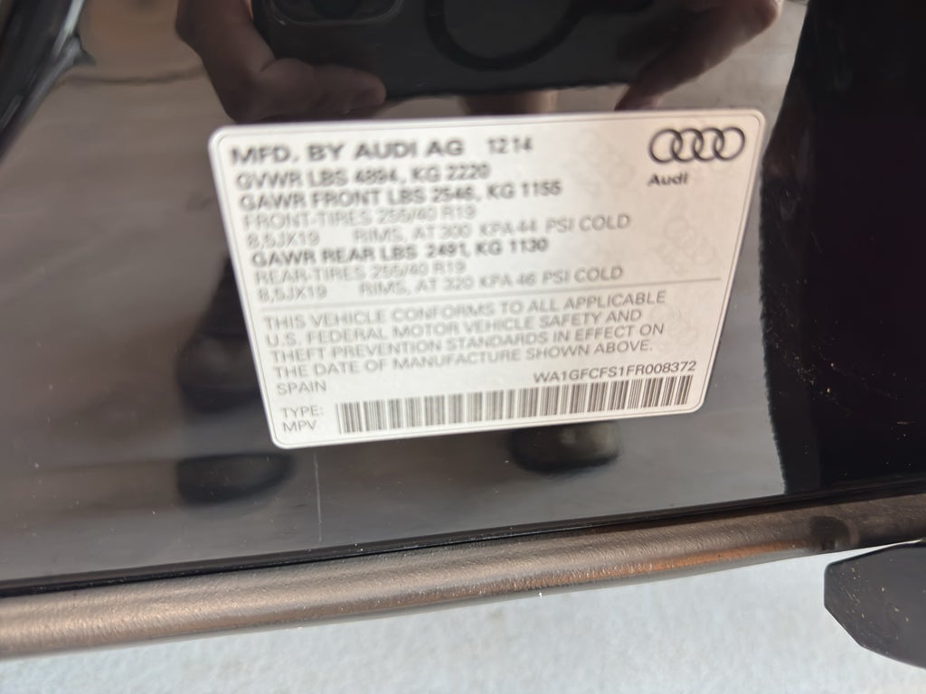 2015 Audi Q3 2.0T Prestige