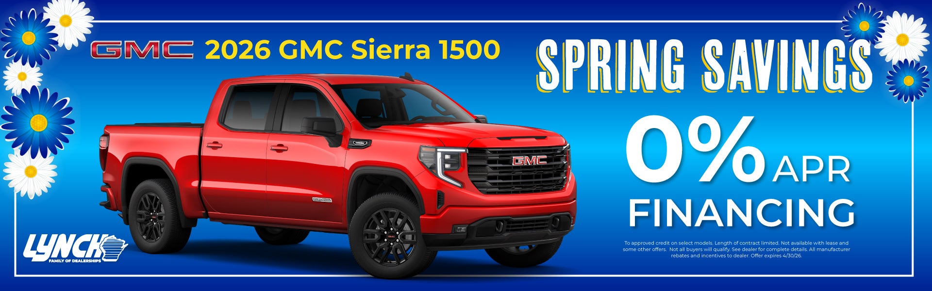 GMC Sierra savings at lynch west bend