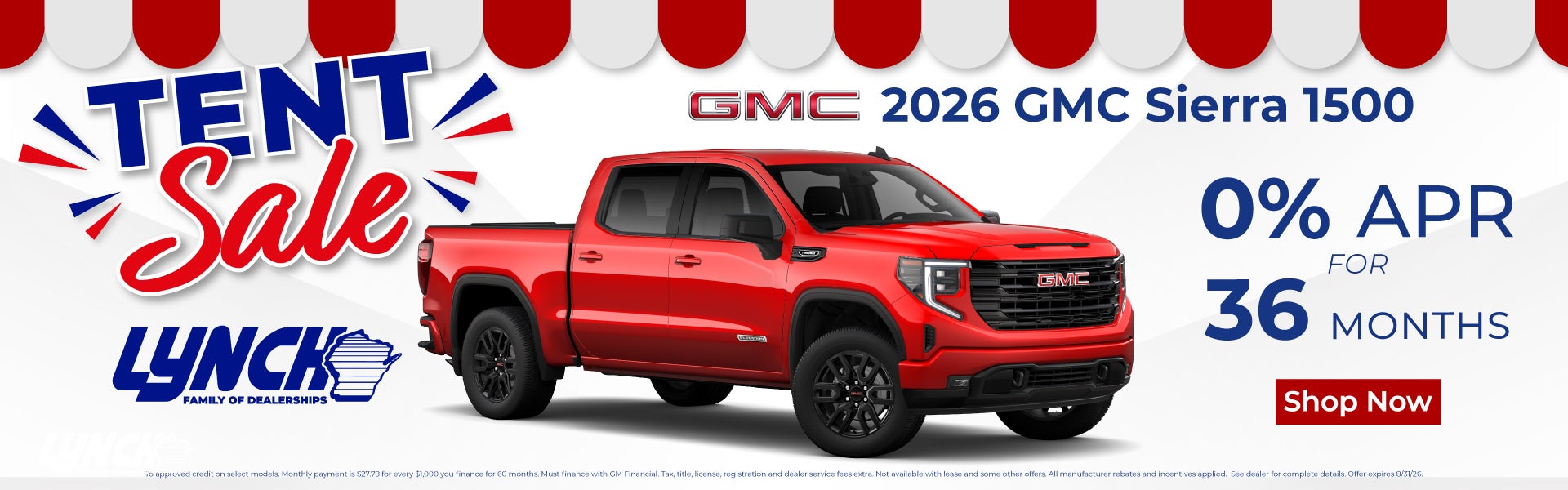 2026 GMC Sierra offer