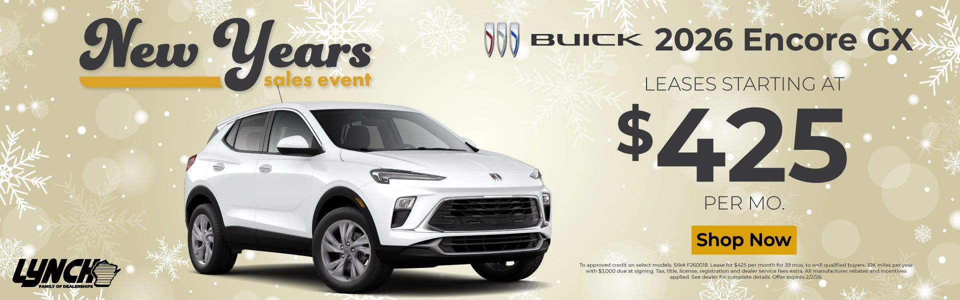 Buick encore lease offers at Lynch 