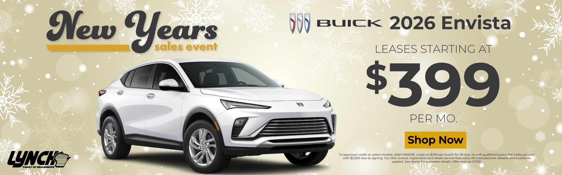 Buick envista lease offers at Lynch 