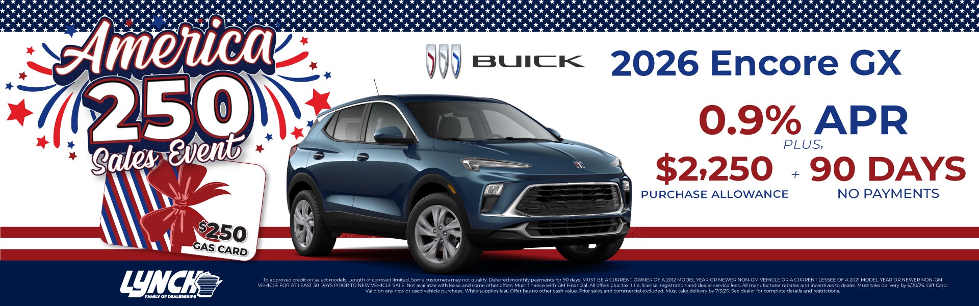 Buick encore offer at Lynch West Bend