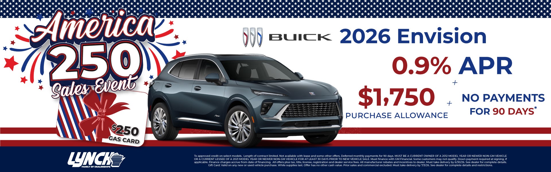 Buick Envision offer at Lynch West BEnd