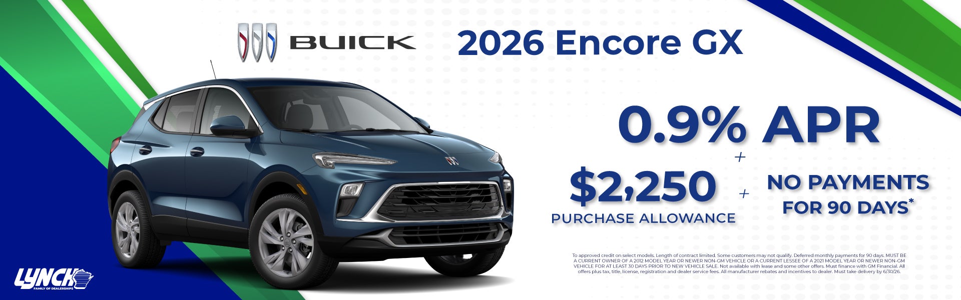 Buick encore offer at Lynch West Bend