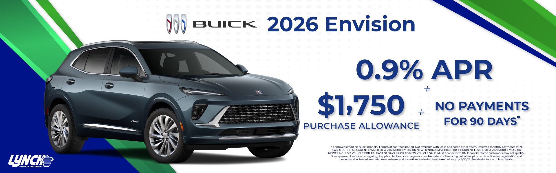 Buick Envision offer at Lynch West BEnd