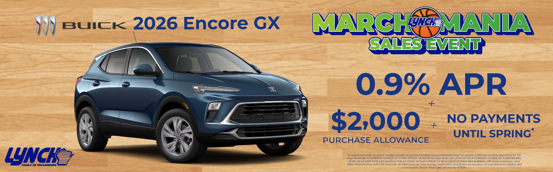 Encore savings at lynch buick gmc west bend