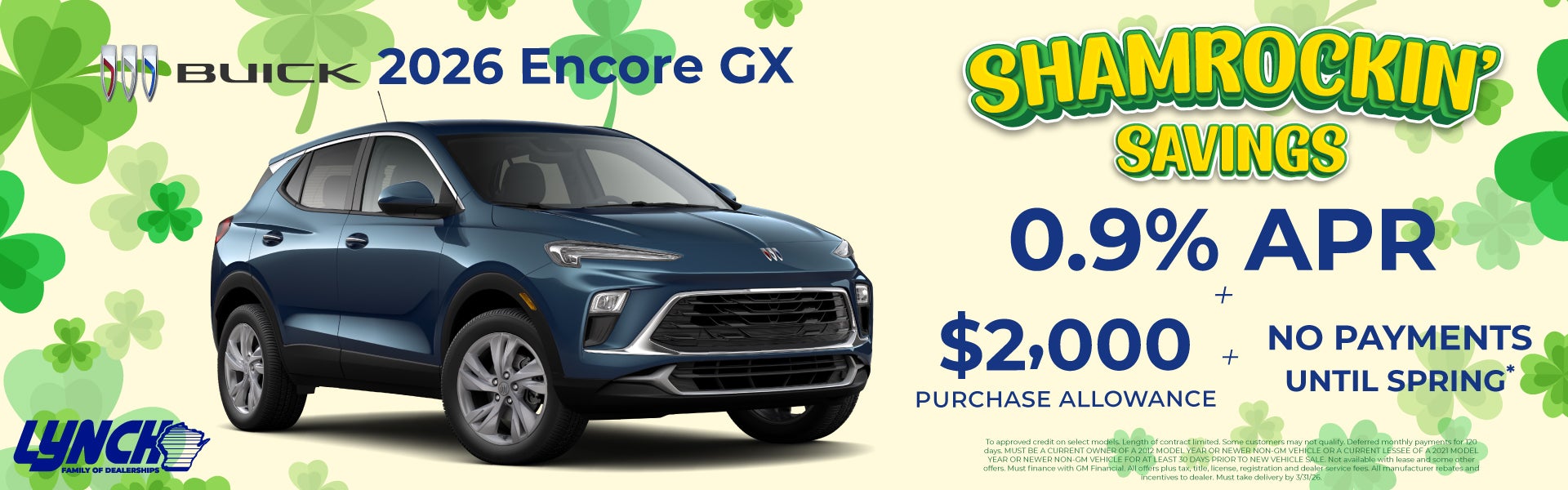 Encore savings at lynch buick gmc west bend