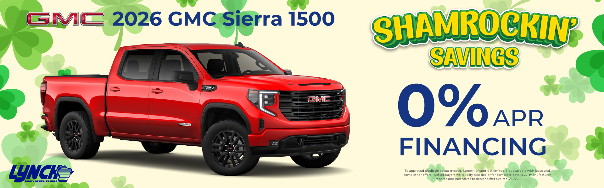 Sierra savings at lynch buick gmc west bend