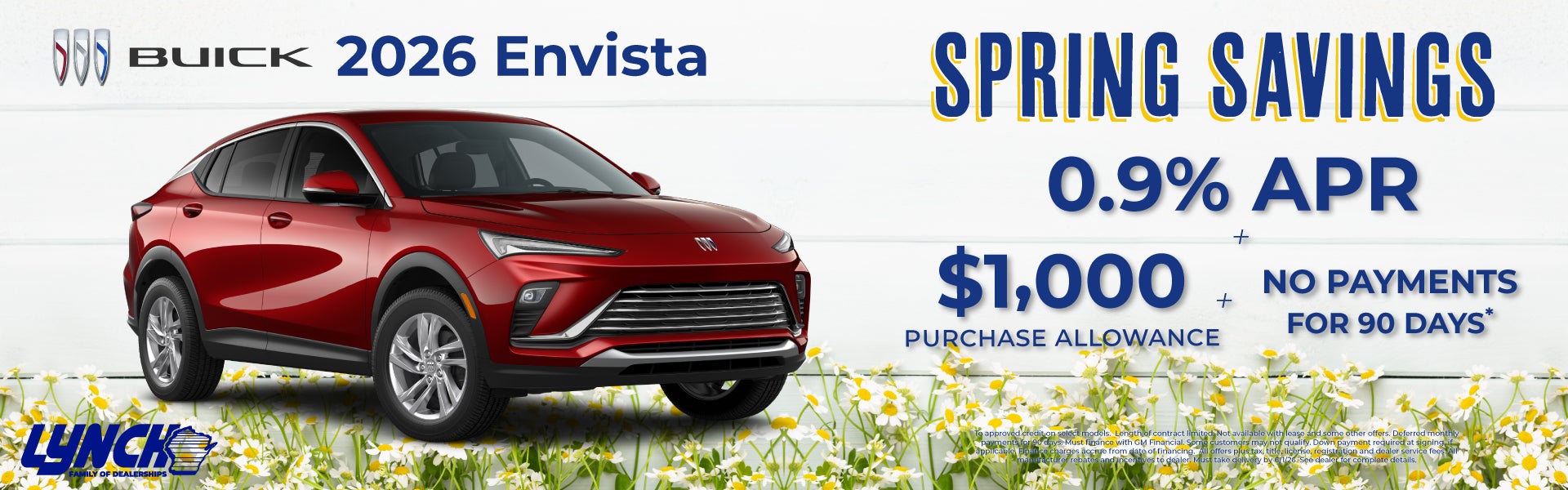 Lynch Buick Envista Offer