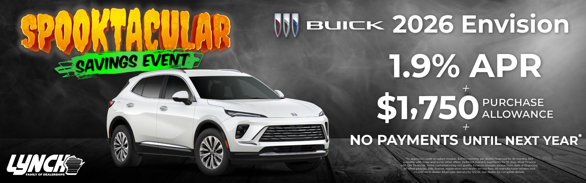 Lynch Buick GMC Envision offer