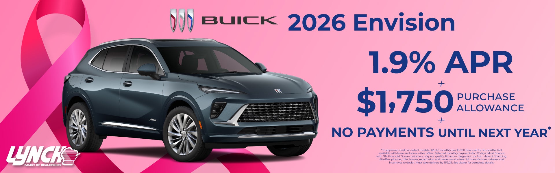 Lynch Buick GMC Envision offer