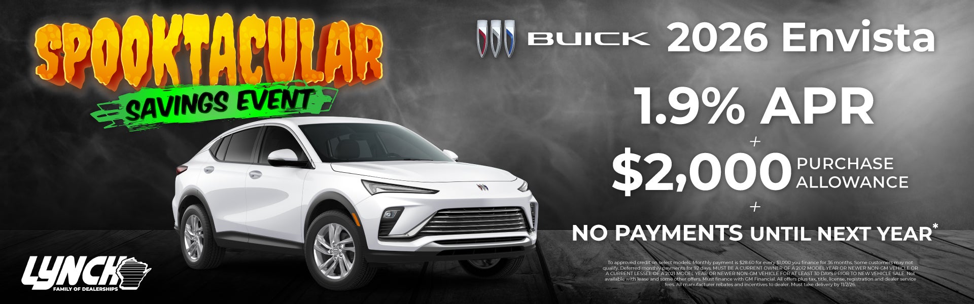 Lynch Buick GMC Envista Offer