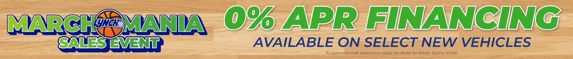 march mania at Lynch buick gmc of west bend